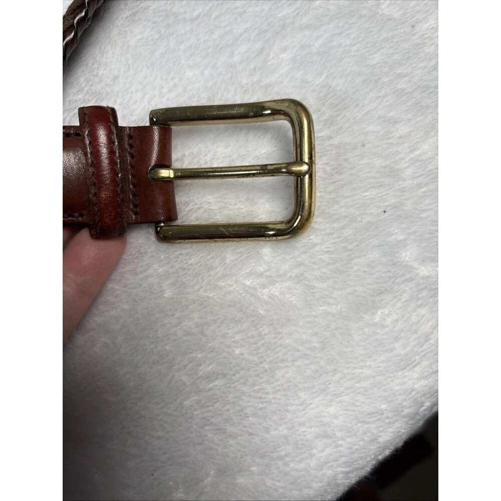Burberry London Leather Belt - Size 42